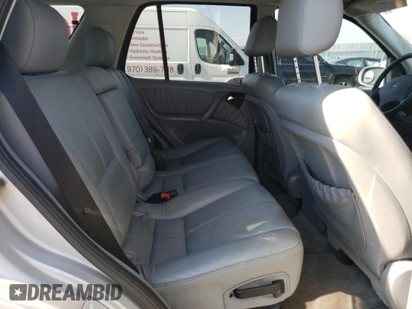 2005 Mercedes-Benz M-Class 3.7L with VIN 4JGAB57E35A544146, listed as a Copart auction lot 73055234 with 217,876 mi miles and Salvage Title. Bid and sale history available at carsss.com. Image 11.