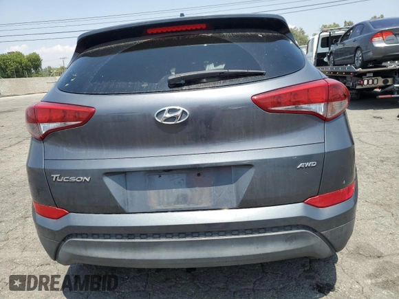 2018 Hyundai Tucson SEL with VIN KM8J3CA43JU626033, listed as a Copart auction lot 59894065 with Not provided miles and Clean title. Bid and sale history available at DreamBid. Image 6.