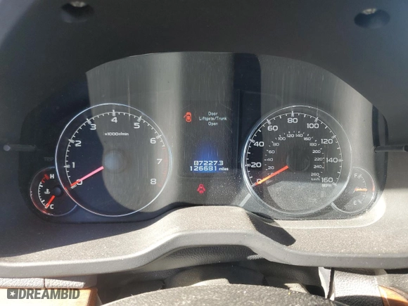 2014 Subaru Outback 3.6R Limited with VIN 4S4BRDLC1E2249412, listed as a Copart auction lot 83688534 with 126,691 mi miles and Salvage Title. Bid and sale history available at carsss.com. Image 9.