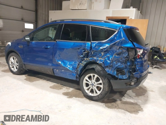 2017 Ford Escape SE with VIN 1FMCU0GD7HUB99218, listed as a IAAI auction lot 41941432 with 92,090 mi miles and . Bid and sale history available at DreamBid. Image 3.