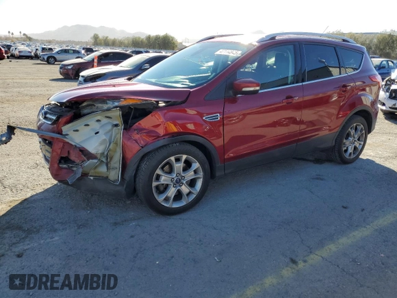 2015 Ford Escape Titanium with VIN 1FMCU9J92FUC04850, listed as a Copart auction lot 47114845 with 133,011 mi miles and Salvage Title. Bid and sale history available at DreamBid. Image 1.
