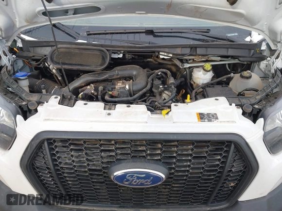 2023 Ford Transit Cargo with VIN 1FTBR2X8XPKB02099, listed as a IAAI auction lot 41576034 with 52,070 mi miles and . Bid and sale history available at DreamBid. Image 10.