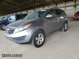 2012 Kia Sportage LX with VIN KNDPB3A28C7257185, listed as a Copart auction lot 53354925 with 209,699 mi miles and Clean Title. Bid and sale history available at carsss.com. Image 1.