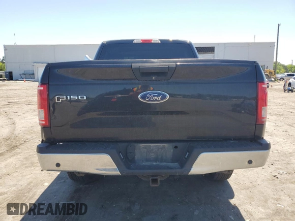 2015 Ford F-150 XLT with VIN 1FTEW1EG7FFA43224, listed as a Copart auction lot 54831665 with 265,723 mi miles and Salvage title. Bid and sale history available at DreamBid. Image 6.
