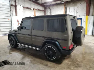 2017 Mercedes-Benz G-Class AMG G 63 with VIN WDCYC7DF5HX273627, listed as a Copart auction lot 49098875 with 0 mi miles and Salvage Title. Bid and sale history available at carsss.com. Image 2.