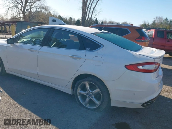 2013 Ford Fusion Titanium with VIN 3FA6P0D99DR147928, listed as a IAAI auction lot 41898122 with 135,693 mi miles. Bid and sale history available at carsss.com. Image 3.
