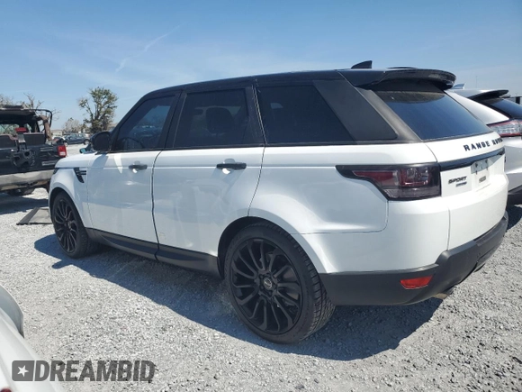 2017 Land Rover Range Rover Sport HSE with VIN SALWR2FV5HA173784, listed as a Copart auction lot 47349305 with 85,303 mi miles and Salvage Title. Bid and sale history available at carsss.com. Image 2.