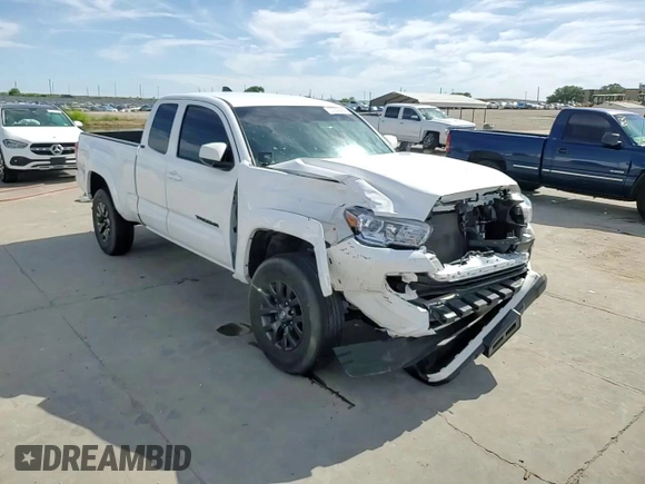 2022 Toyota Tacoma SR with VIN 3TYRX5GN7NT063798, listed as a Copart auction lot 57608435 with 31,115 mi miles and Salvage title. Bid and sale history available at DreamBid. Image 14.
