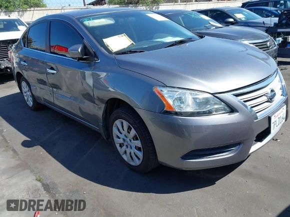 2015 Nissan Sentra SV with VIN 3N1AB7AP3FY378625, listed as a IAAI auction lot 41803972 with 131,398 mi miles and . Bid and sale history available at DreamBid. Image 1.