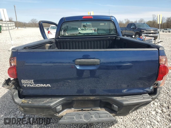 2007 Toyota Tacoma with VIN 5TENX22N57Z403911, listed as a Copart auction lot 52569695 with 0 mi miles and Salvage Title. Bid and sale history available at carsss.com. Image 6.