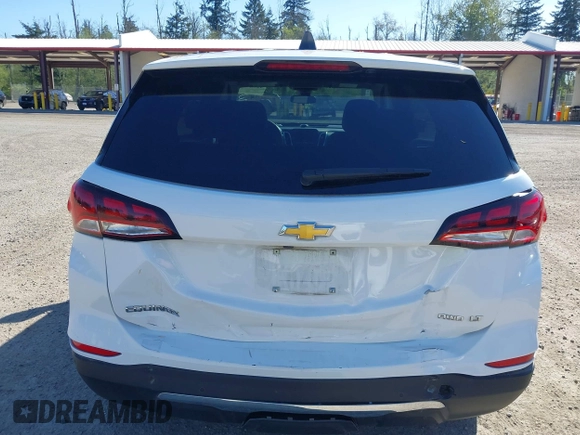 2024 Chevrolet Equinox LT with VIN 3GNAXUEG0RL228651, listed as a IAAI auction lot 42072853 with 20,258 mi miles. Bid and sale history available at carsss.com. Image 16.