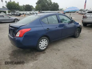 2012 Nissan Versa S with VIN 3N1CN7AP2CL825387, listed as a Copart auction lot 75414204 with 188,789 mi miles and Salvage Title. Bid and sale history available at carsss.com. Image 3.