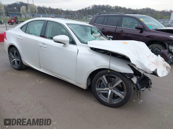 2017 Lexus IS 300 z VIN JTHCM1D24H5021725, wystawiony jako IAAI lot #41893195 z przebiegiem Nie podano mil oraz . Historia ofert i sprzedaży dostępna na DreamBid. Obrazek 1.