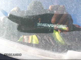 2017 Nissan Sentra SV z VIN 3N1AB7AP0HY228927, wystawiony jako IAAI lot #42387965 z przebiegiem 78 249 mil mil oraz . Historia ofert i sprzedaży dostępna na DreamBid. Obrazek 9.