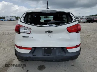 2016 Kia Sportage LX with VIN KNDPB3AC2G7871857, listed as a Copart auction lot 51320345 with 155,057 mi miles and Salvage Title. Bid and sale history available at carsss.com. Image 6.