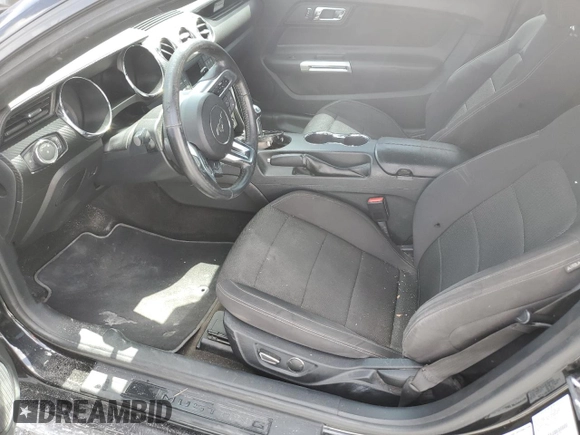2016 Ford Mustang V6 with VIN 1FA6P8AM0G5304700, listed as a Copart auction lot 60964595 with 102,994 mi miles and Salvage title. Bid and sale history available at DreamBid. Image 7.