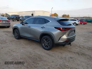 2023 Lexus NX with VIN 2T2GGCEZ1PC019526, listed as a IAAI auction lot 40700034 with 13,258 mi miles. Bid and sale history available at carsss.com. Image 3.