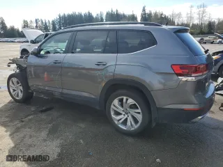 2023 Volkswagen Atlas 2.0T SE w/Technology with VIN 1V2KP2CA9PC502128, listed as a Copart auction lot 50658785 with 57,595 mi miles and Salvage Title. Bid and sale history available at carsss.com. Image 2.