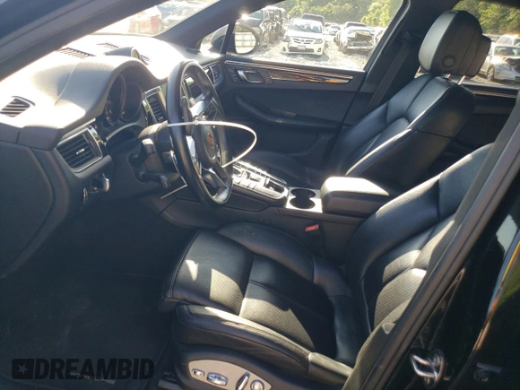 2018 Porsche Macan with VIN WP1AA2A57JLB02210, listed as a Copart auction lot 58010705 with 54,497 mi miles and Salvage title. Bid and sale history available at DreamBid. Image 7.