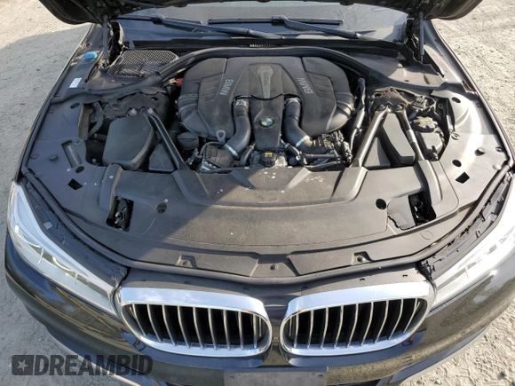 2016 BMW 7 Series 750i xDrive with VIN WBA7F2C54GG416180, listed as a Copart auction lot 53436305 with 73,009 mi miles and Salvage Title. Bid and sale history available at carsss.com. Image 11.