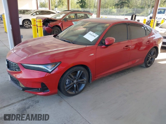 2023 Acura Integra w/A-Spec Package with VIN 19UDE4H3XPA017449, listed as a IAAI auction lot 42042050 with 37,062 mi miles and . Bid and sale history available at DreamBid. Image 20.