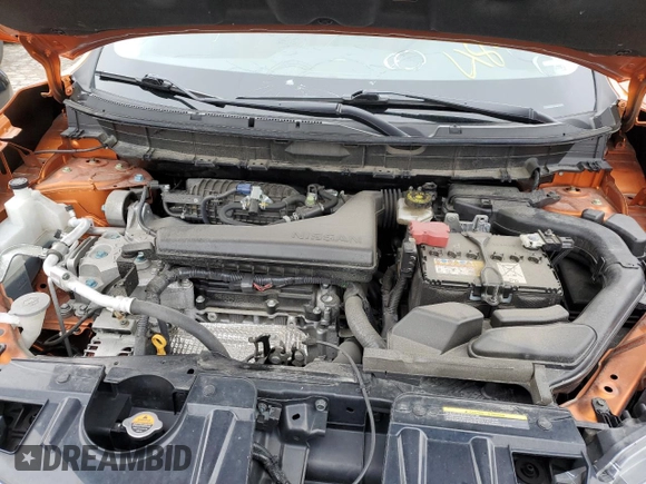 2018 Nissan Rogue S with VIN JN8AT2MT1JW466602, listed as a Copart auction lot 48298244 with 44,467 mi miles and Salvage Title. Bid and sale history available at carsss.com. Image 12.