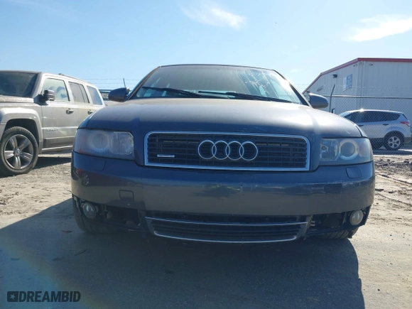 2005 Audi A4 3.0L with VIN WAULT68E35A006168, listed as a IAAI auction lot 41843262 with 125,218 mi miles. Bid and sale history available at carsss.com. Image 6.