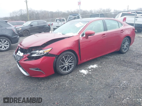 2018 Lexus ES with VIN 58ABK1GG5JU084441, listed as a IAAI auction lot 41516212 with 70,653 mi miles. Bid and sale history available at carsss.com. Image 2.