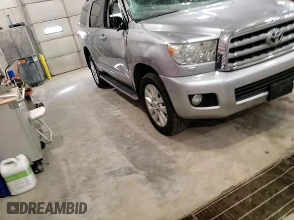2010 Toyota Sequoia Platinum with VIN 5TDDW5G16AS027942, listed as a Copart auction lot 42657175 with 143,140 mi miles and Salvage Title. Bid and sale history available at carsss.com. Image 12.