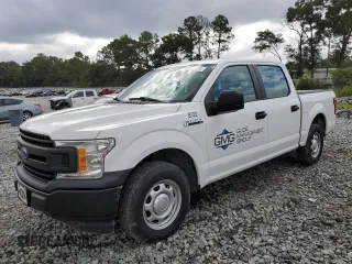 2020 Ford F-150 XL with VIN 1FTEW1CB0LFC28122, listed as a Copart auction lot 71420114 with 93,097 mi miles and Salvage Title. Bid and sale history available at carsss.com. Image 1.