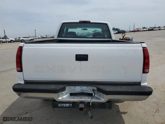 1996 Chevrolet C/K 1500 with VIN 1GCEC19M0TE127797, listed as a Copart auction lot 53059805 with 156,520 mi miles and Salvage Title. Bid and sale history available at carsss.com. Image 6.
