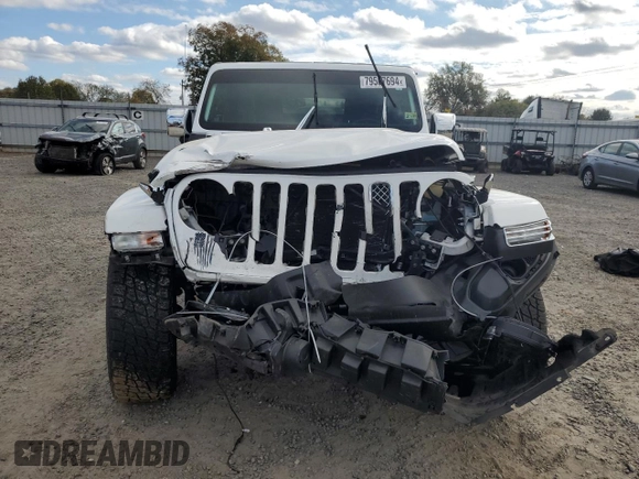 2021 Jeep Wrangler Sport S with VIN 1C4GJXAN4MW586431, listed as a Copart auction lot 79587694 with 30,013 mi miles and Salvage Title. Bid and sale history available at DreamBid. Image 5.