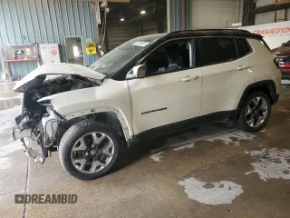 2018 Jeep Compass Limited with VIN 3C4NJDCB5JT373014, listed as a Copart auction lot 57285935 with 85,195 mi miles and Salvage title. Bid and sale history available at DreamBid. Image 1.