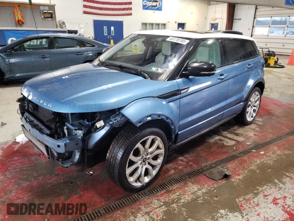 2013 Land Rover Range Rover Evoque Dynamic Premium z VIN SALVT2BGXDH823196, wystawiony jako Copart lot #43778785 z przebiegiem 89 509 mil mil oraz Szkoda całkowita • Salvage title. Historia ofert i sprzedaży dostępna na DreamBid. Obrazek 1.