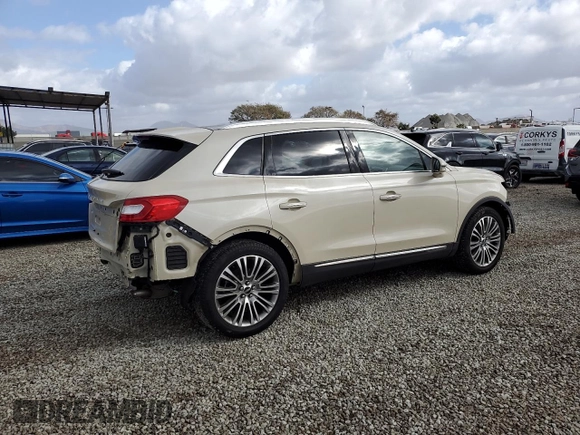 2018 Lincoln MKX Reserve with VIN 2LMPJ6LR8JBL12169, listed as a Copart auction lot 44673595 with 36,429 mi miles and Salvage Title. Bid and sale history available at carsss.com. Image 3.