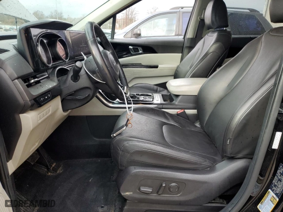 2022 Kia Carnival EX with VIN KNDNC5H37N6078711, listed as a Copart auction lot 79053293 with 59,793 mi miles and Salvage Title. Bid and sale history available at carsss.com. Image 7.