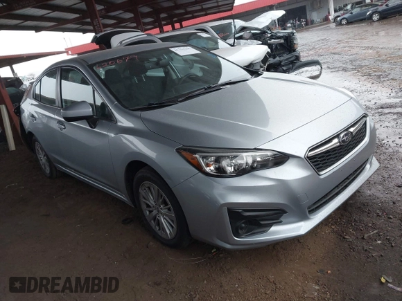 2018 Subaru Impreza Premium z VIN 4S3GKAB65J3620679, wystawiony jako IAAI lot #41752246 z przebiegiem 39 772 mil mil oraz . Historia ofert i sprzedaży dostępna na DreamBid. Obrazek 1.