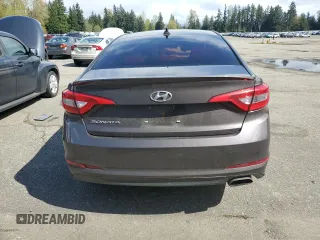 2017 Hyundai Sonata SE with VIN 5NPE24AF8HH526885, listed as a Copart auction lot 52993835 with 167,369 mi miles and Salvage Title. Bid and sale history available at carsss.com. Image 6.