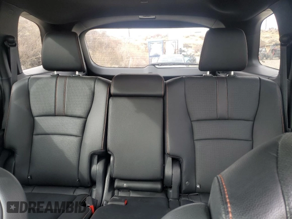 2023 Honda Passport TrailSport with VIN 5FNYF8H63PB010963, listed as a Copart auction lot 43573485 with 18,610 mi miles and Salvage title. Bid and sale history available at DreamBid. Image 10.
