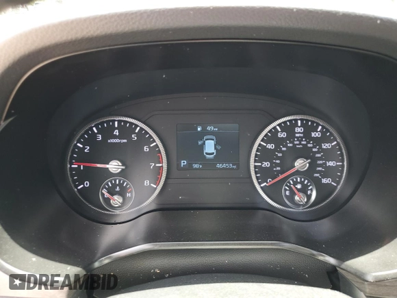 2020 Kia Telluride EX with VIN 5XYP34HC0LG079373, listed as a Copart auction lot 60782085 with 46,453 mi miles and Salvage title. Bid and sale history available at DreamBid. Image 9.