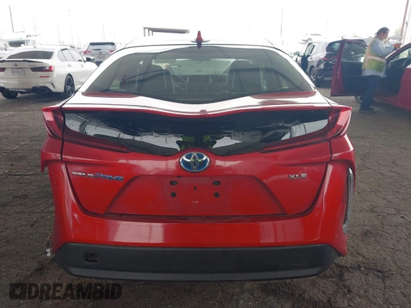 2021 Toyota Prius LE with VIN JTDKAMFP6M3189145, listed as a IAAI auction lot 42021116 with 80,722 mi miles and . Bid and sale history available at DreamBid. Image 16.