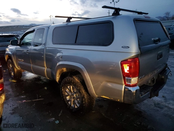 2016 Toyota Tacoma SR with VIN 5TFSX5EN0GX041364, listed as a Copart auction lot 42116985 with 117,151 mi miles and Salvage Title. Bid and sale history available at carsss.com. Image 2.