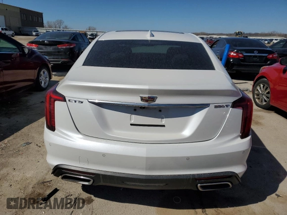 2020 Cadillac CT5 Premium Luxury with VIN 1G6DN5RK6L0152182, listed as a Copart auction lot 49895975 with 101,156 mi miles and Salvage title. Bid and sale history available at DreamBid. Image 6.