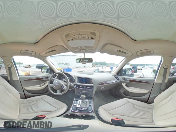 2012 Audi Q5 Premium Plus with VIN WA1DKAFP0CA136790, listed as a Copart auction lot 54341785 with 94,101 mi miles and Salvage title. Bid and sale history available at DreamBid. Image 14.