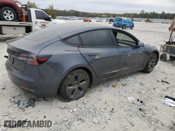 2023 Tesla Model 3 z VIN 5YJ3E1EA1PF649629, wystawiony jako Copart lot #78070704 z przebiegiem Nie podano mil oraz Szkoda całkowita • Salvage title. Historia ofert i sprzedaży dostępna na DreamBid. Obrazek 3.