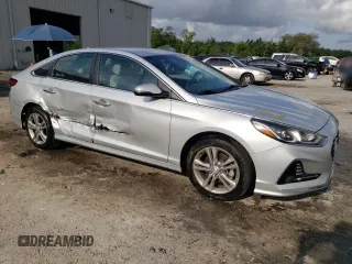 2018 Hyundai Sonata Sport with VIN 5NPE34AF6JH626924, listed as a Copart auction lot 54482785 with 50,761 mi miles and Salvage Title. Bid and sale history available at carsss.com. Image 4.