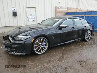 2020 BMW 8 Series M850i with VIN WBAGV8C09LCD82171, listed as a Copart auction lot 71857284 with Not Provided miles and Salvage Title. Bid and sale history available at carsss.com. Image 1.