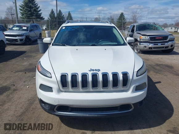 2015 Jeep Cherokee Limited with VIN 1C4PJMDS7FW522581, listed as a IAAI auction lot 41870516 with 143,904 mi miles and . Bid and sale history available at DreamBid. Image 12.