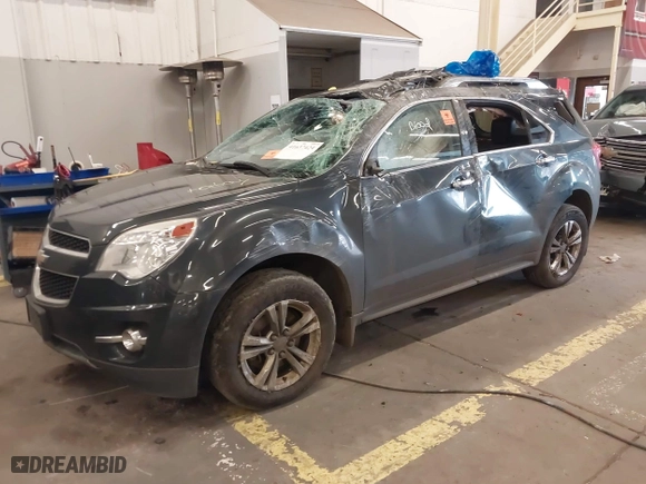 2012 Chevrolet Equinox LTZ with VIN 2GNALFEK5C1323954, listed as a IAAI auction lot 41637424 with 1 mi miles. Bid and sale history available at carsss.com. Image 17.