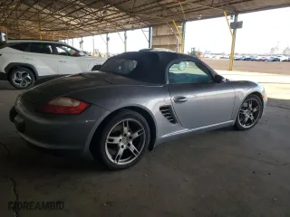 2006 Porsche Boxster S with VIN WP0CB29856U732007, listed as a Copart auction lot 81413634 with 0 mi miles and Salvage Title. Bid and sale history available at carsss.com. Image 3.